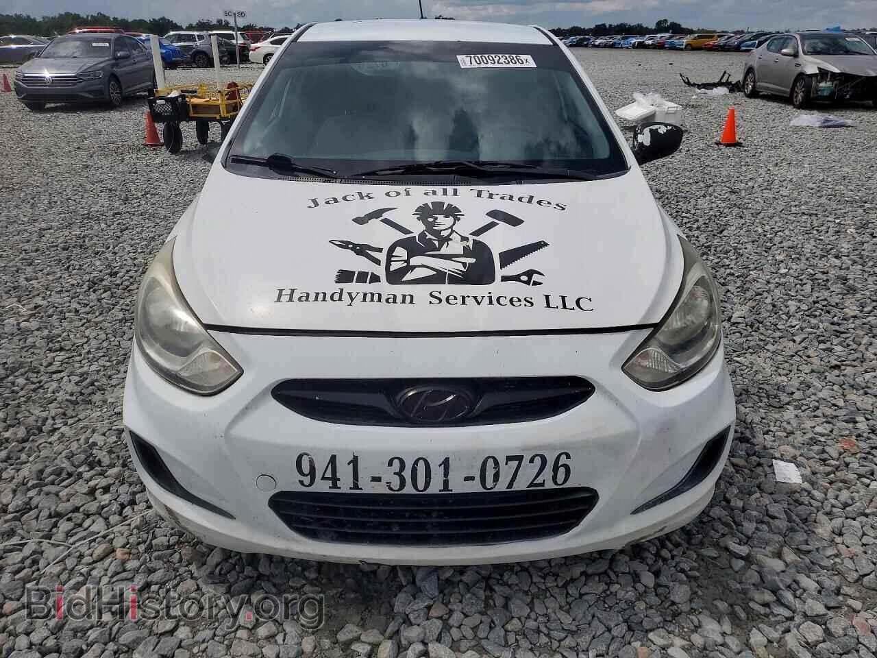 2013 HYUNDAI ACCENT - VIN: KMHCT5AE4DU093062 - Фото 5