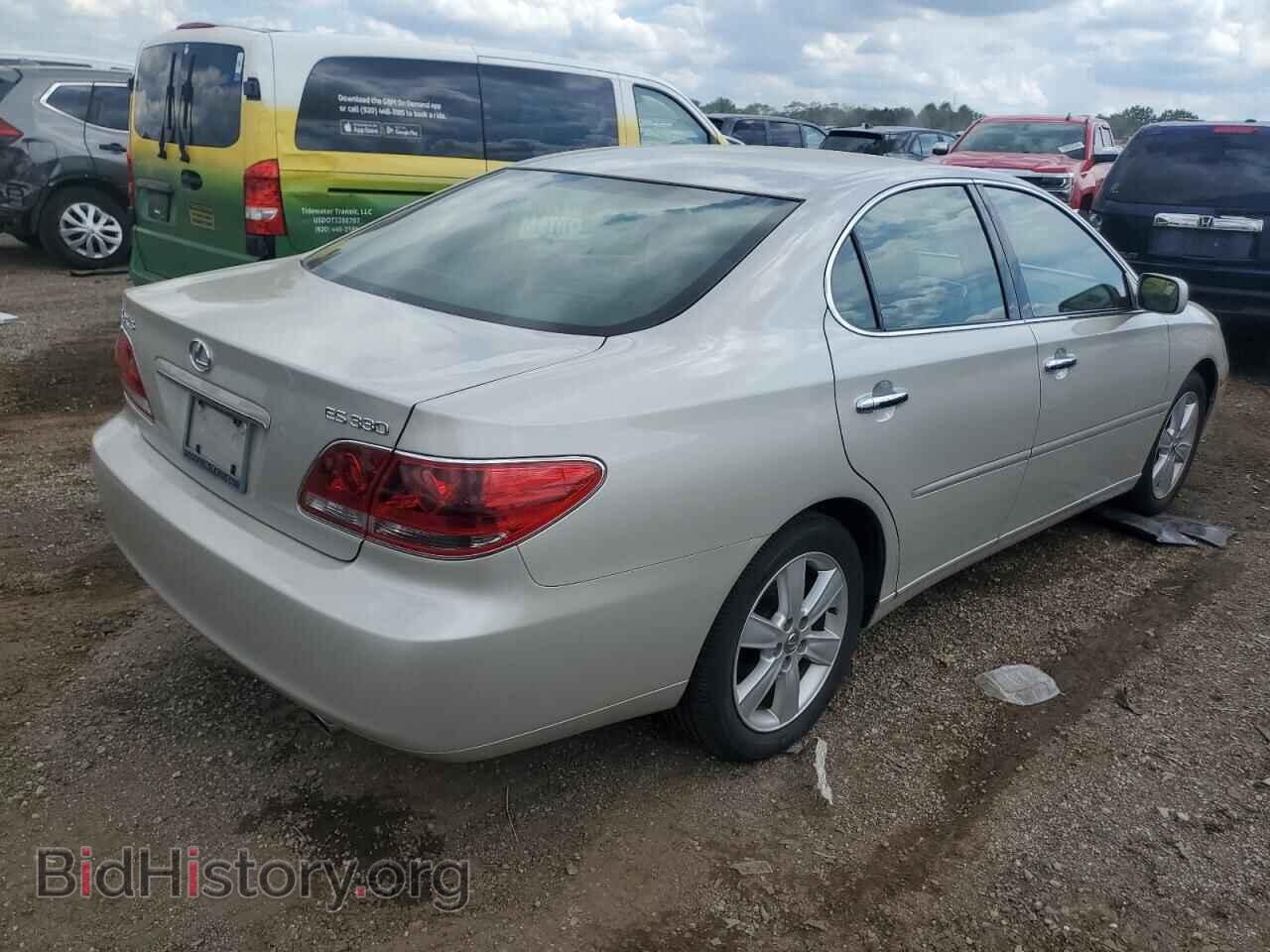 2005 LEXUS ES330 - VIN: JTHBA30G355123496 - Фото 3