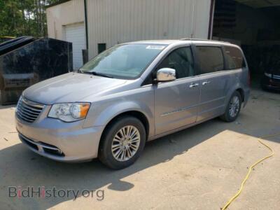 2016 Chrysler MINIVAN Touring L, silver — VIN 2C4RC1CG2GR303939, Copart