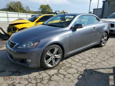 2012 Lexus IS IS 250, gray — VIN JTHFF2C29C2521422, Copart