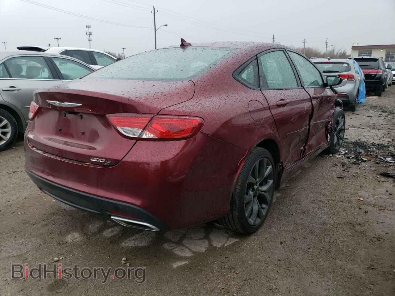 2015 CHRYSLER 200 - VIN: 1C3CCCBGXFN625702 - Фото 3