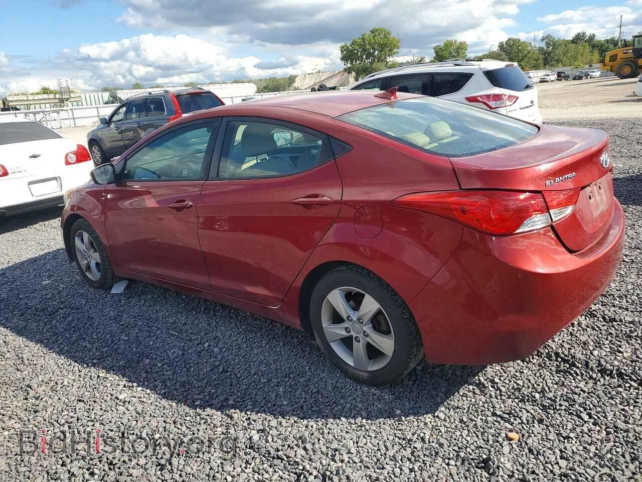 2012 HYUNDAI ELANTRA - VIN: KMHDH4AE9CU439427 - Фото 2
