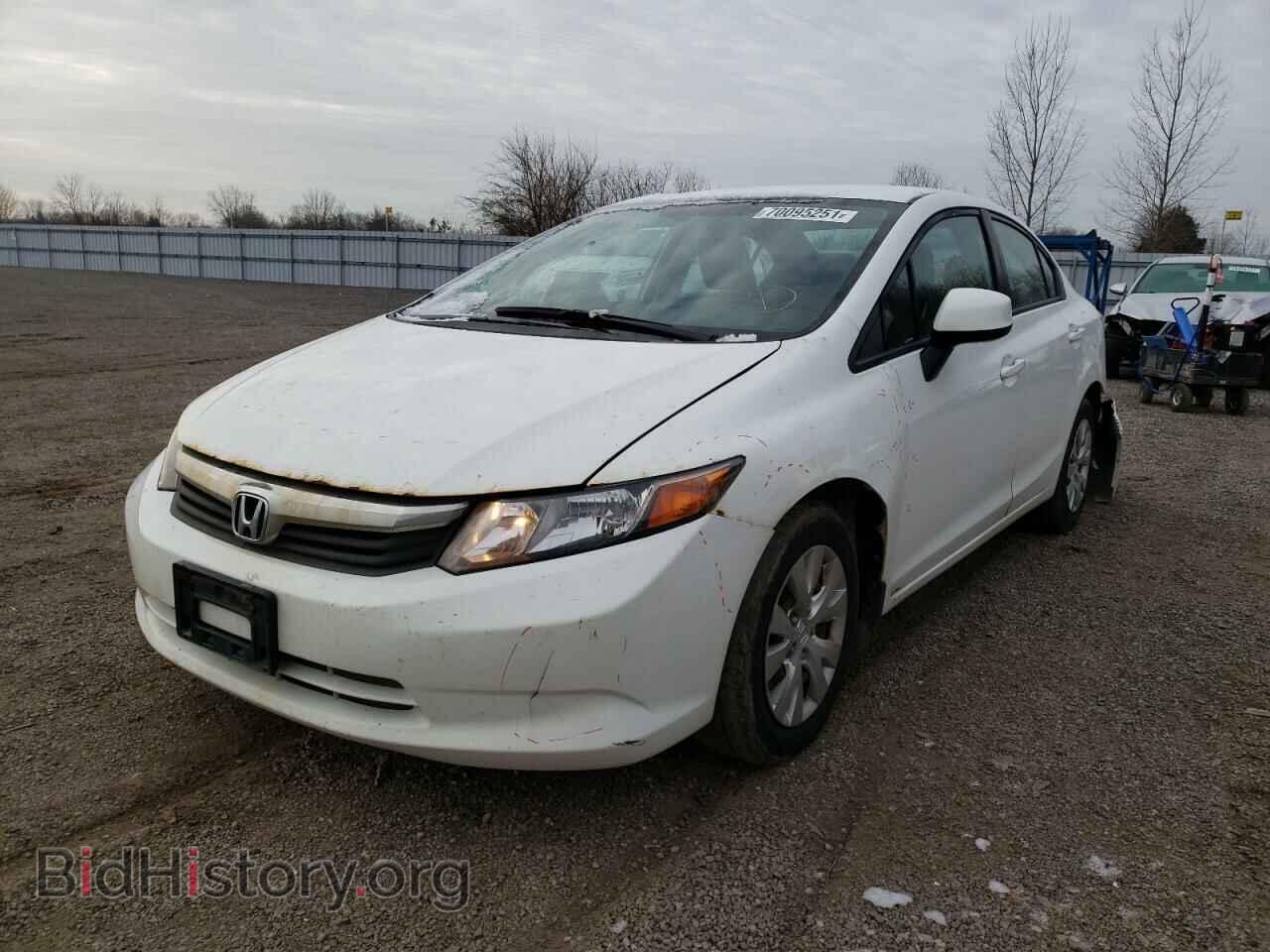 2012 HONDA CIVIC - VIN: 2HGFB2F42CH121155 - Фото 2