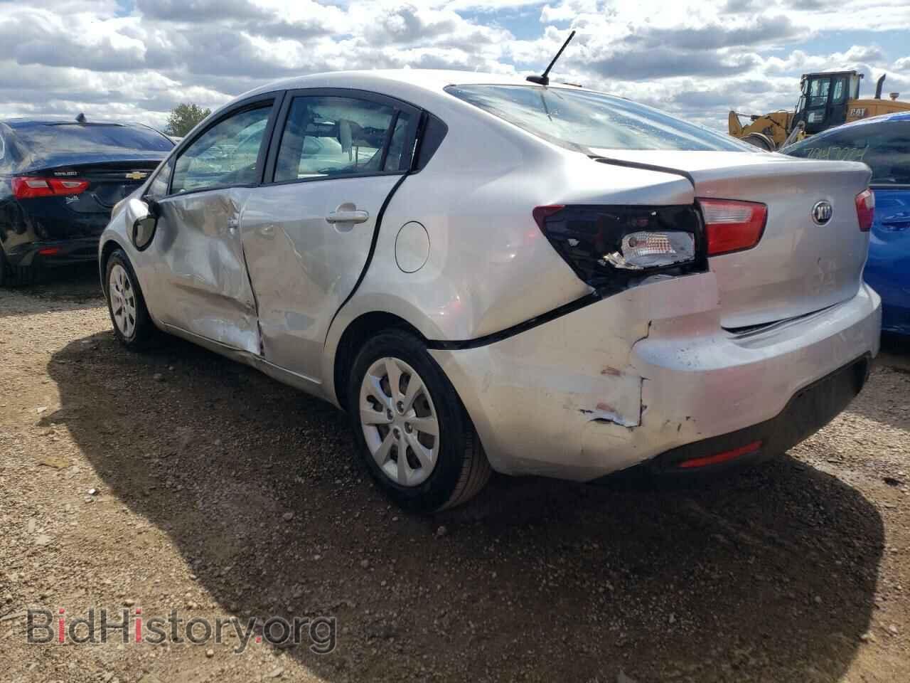 2013 KIA RIO - VIN: KNADM4A38D6209380 - Фото 2