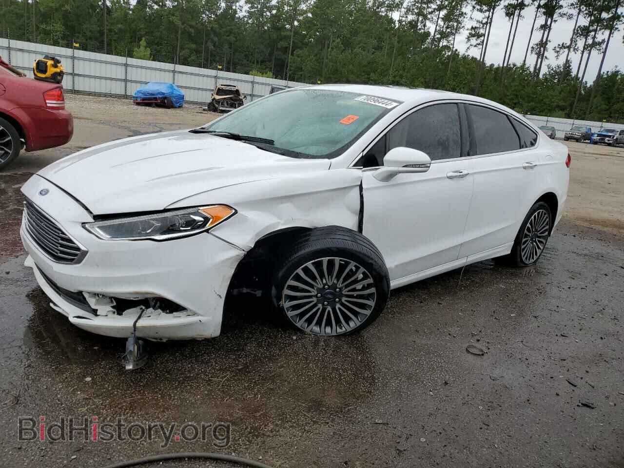 Photo 3FA6P0D93JR127878 - FORD FUSION 2018