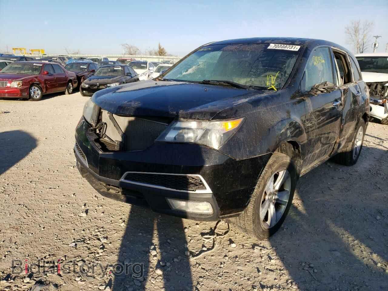 2011 ACURA MDX - VIN: 2HNYD2H66BH542840 - Фото 2