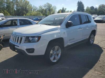 2015 Jeep COMPASS Sport, white — VIN 1C4NJDBB5FD365980, Copart
