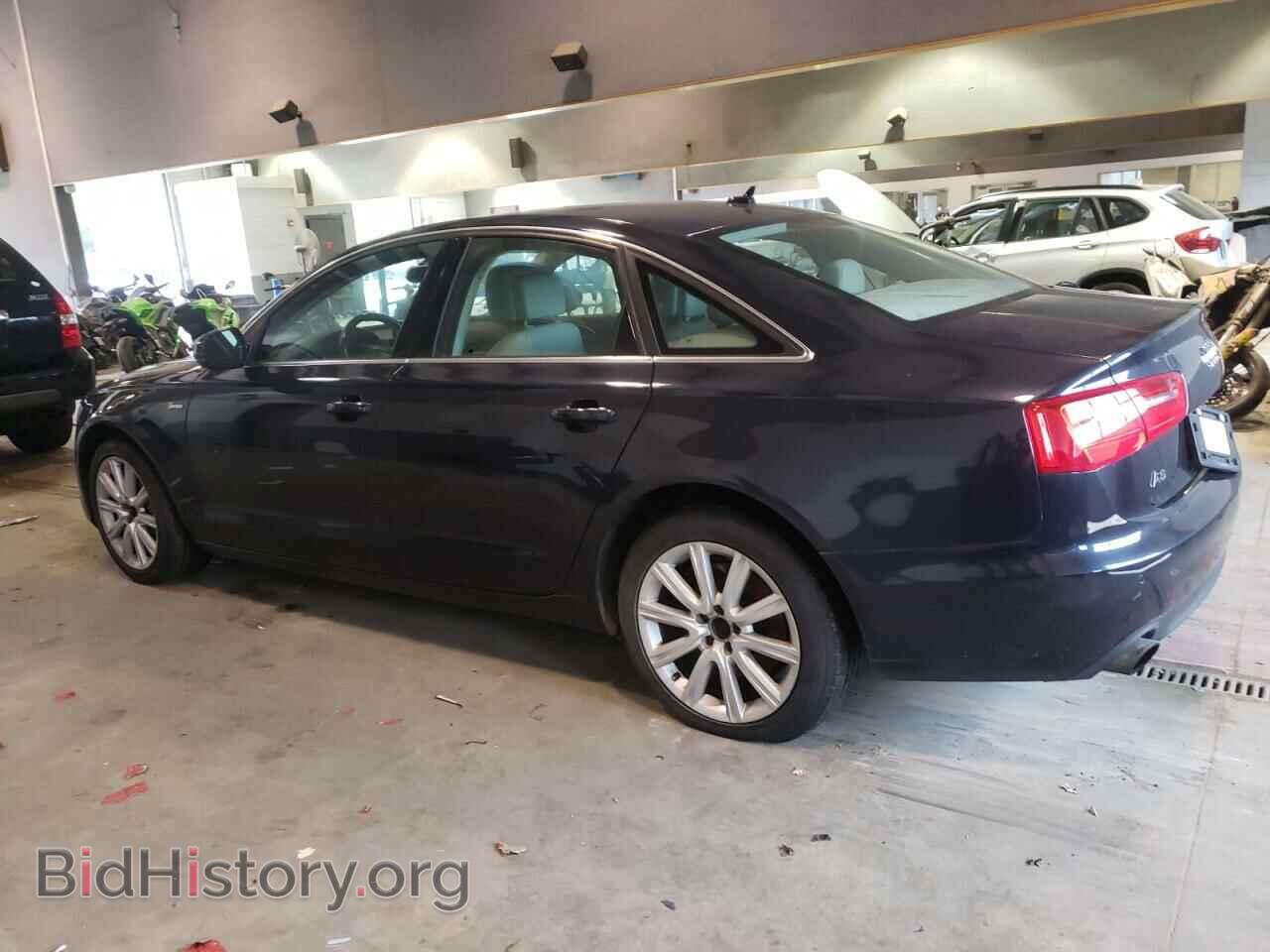 2013 AUDI A6 - VIN: WAUGGAFC5DN032465 - Фото 2