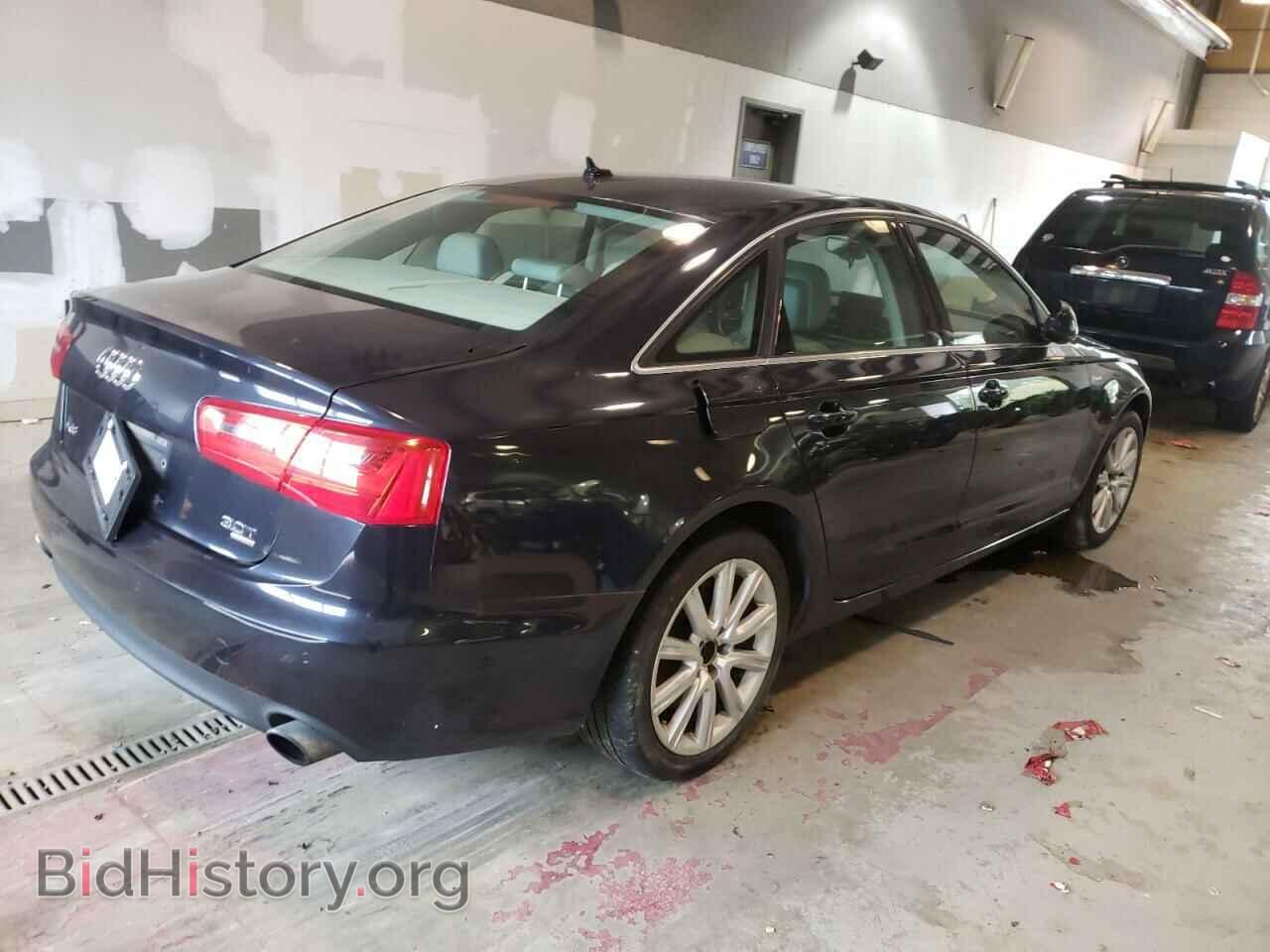 2013 AUDI A6 - VIN: WAUGGAFC5DN032465 - Фото 3