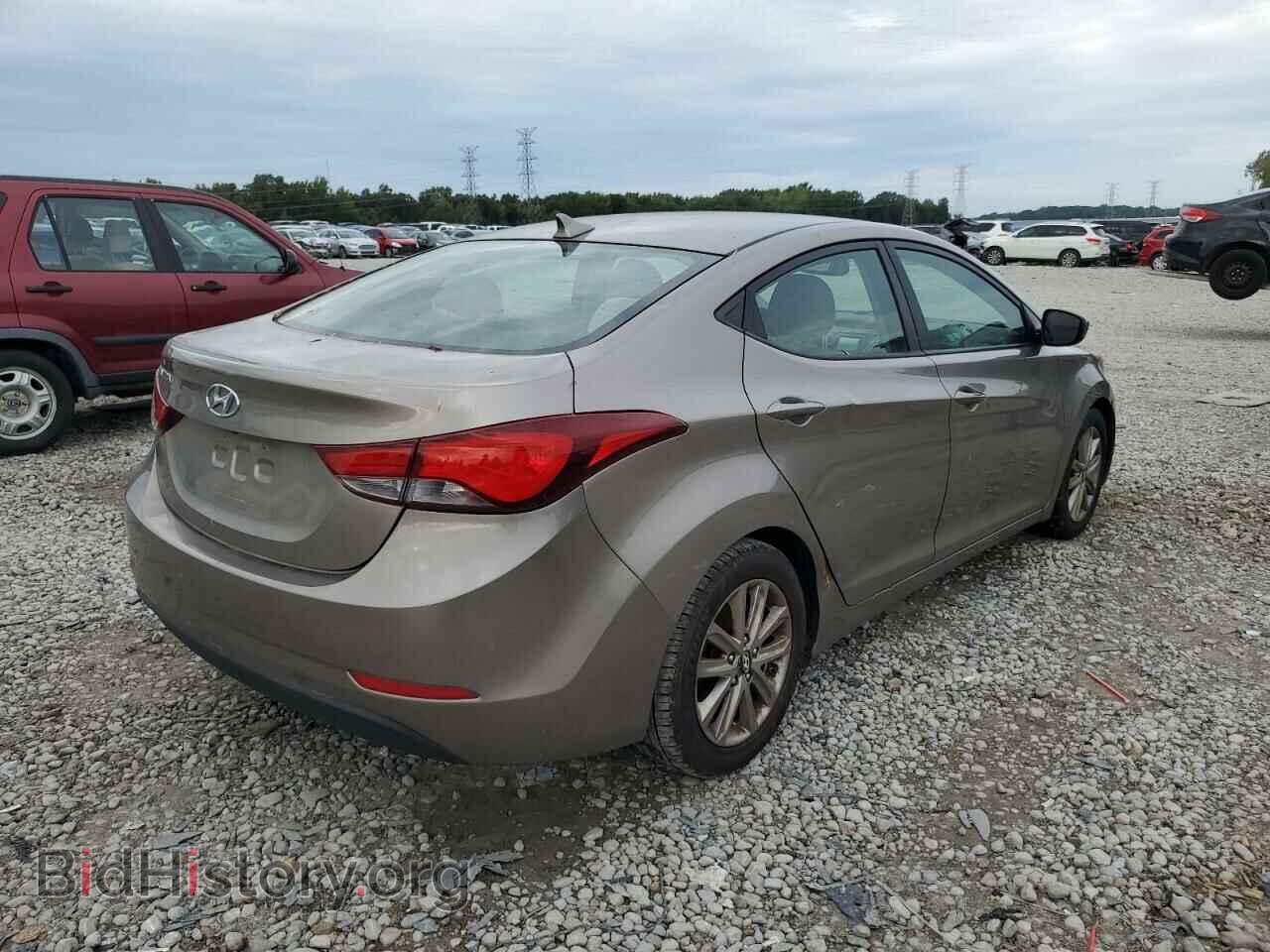 2014 HYUNDAI ELANTRA - VIN: 5NPDH4AE2EH515703 - Фото 3