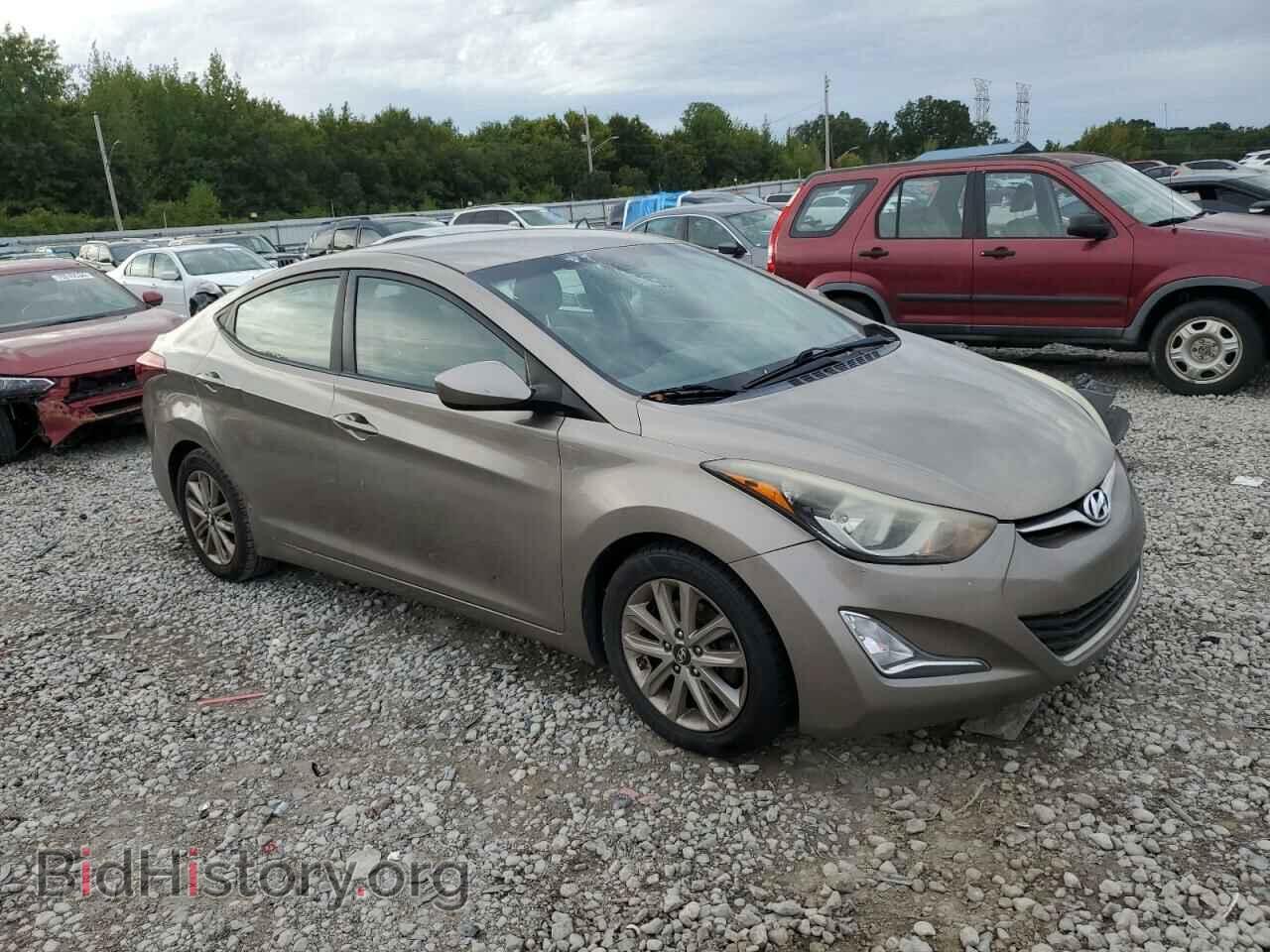 2014 HYUNDAI ELANTRA - VIN: 5NPDH4AE2EH515703 - Фото 4