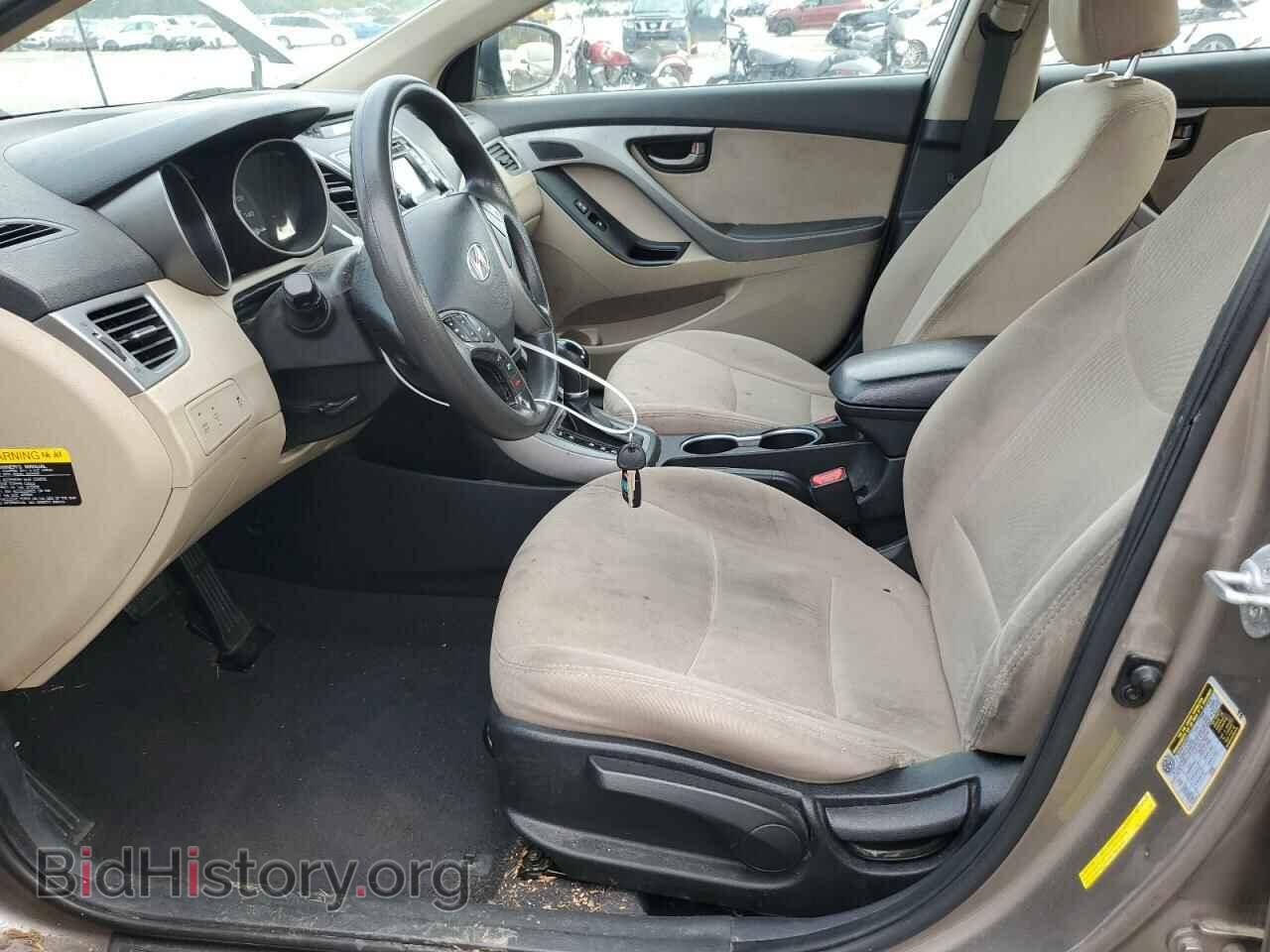 2014 HYUNDAI ELANTRA - VIN: 5NPDH4AE2EH515703 - Фото 7