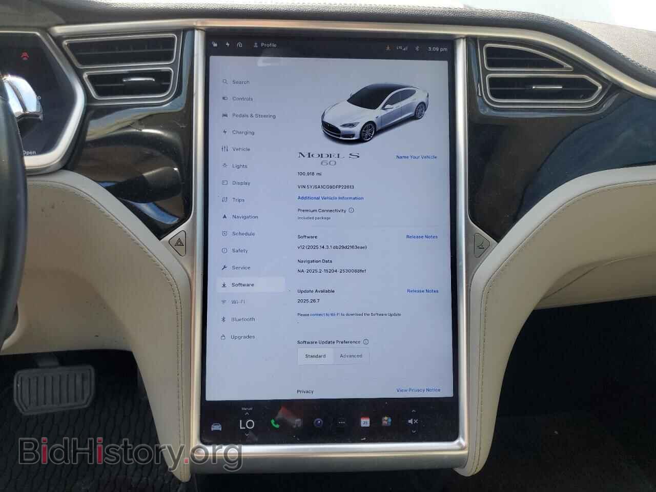 2013 TESLA MODEL S - VIN: 5YJSA1CG9DFP22613 - Photo 9