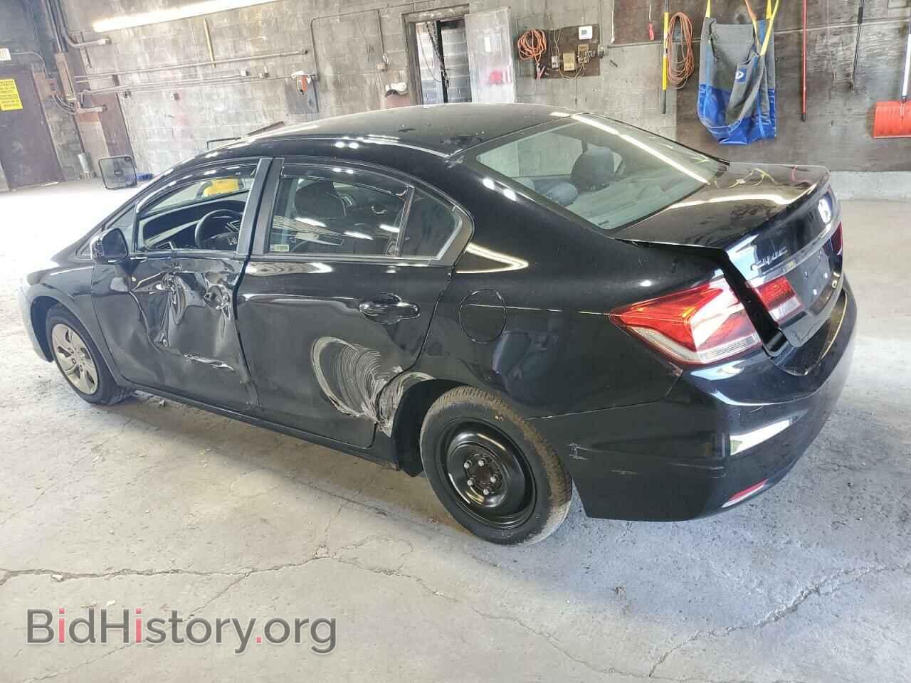 2013 HONDA CIVIC - VIN: 2HGFB2F57DH544596 - Фото 2