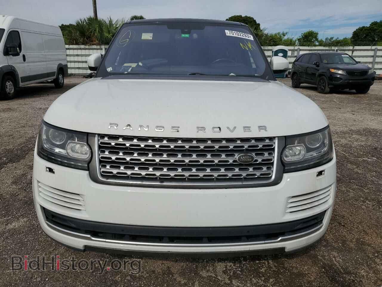 2016 LAND ROVER RANGEROVER - VIN: SALGS2VF7GA256277 - Фото 5