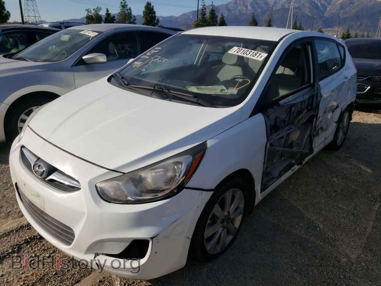 2012 HYUNDAI ACCENT - VIN: KMHCU5AE7CU051934 - Фото 2