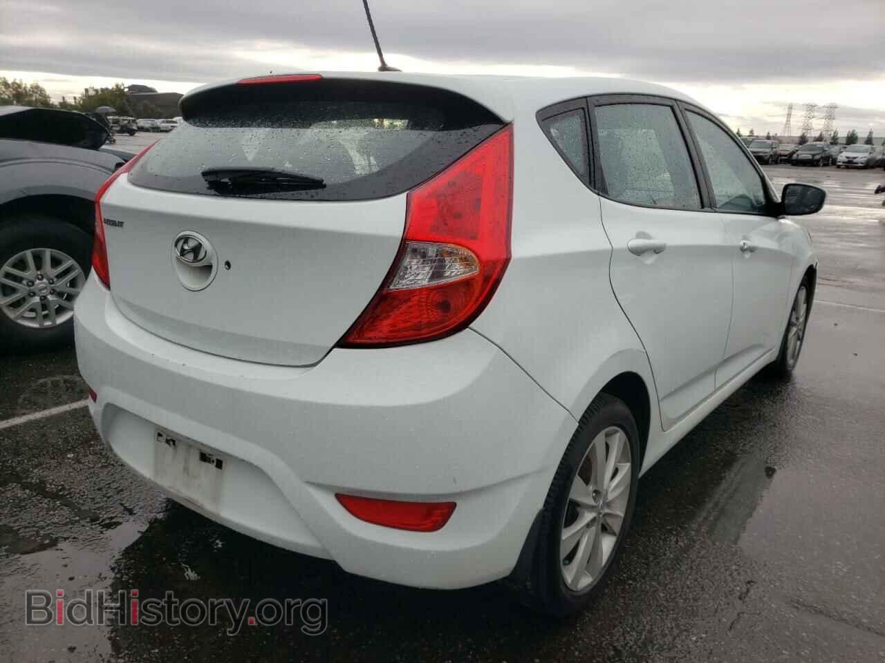 2012 HYUNDAI ACCENT - VIN: KMHCU5AE7CU051934 - Фото 4