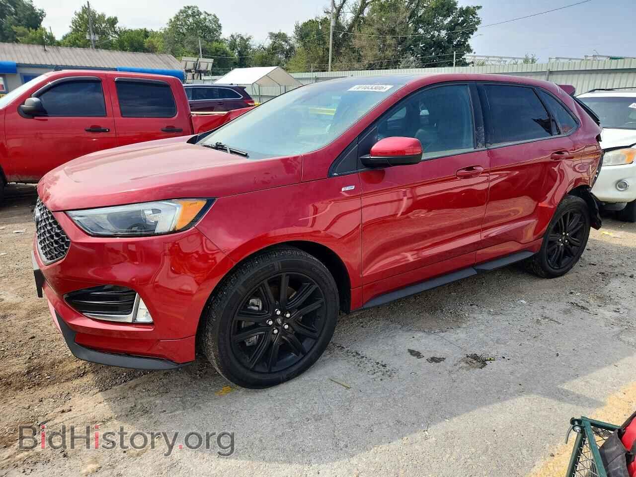 2022 Ford EDGE SEL (VIN 2FMPK4J90NBA43820) — photo 1 of 13, Copart, damage: rear end