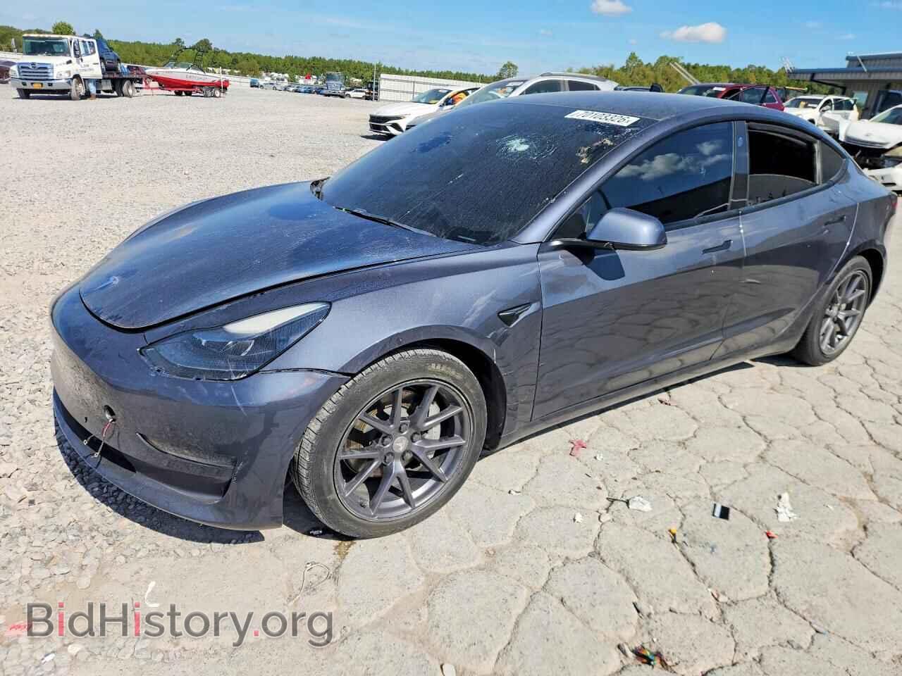 Photo 5YJ3E1EA1MF086030 - TESLA MODEL 3 2021