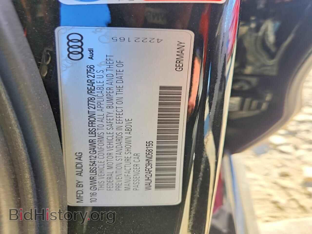 2017 AUDI A6 - VIN: WAUH2AFC9HN058155 - Photo 12