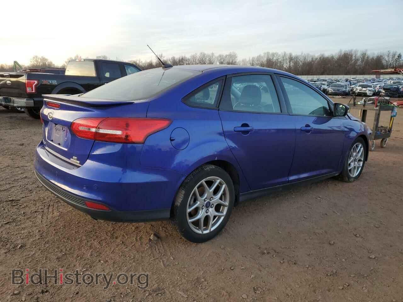 2015 FORD FOCUS - VIN: 1FADP3F2XFL365807 - Фото 3