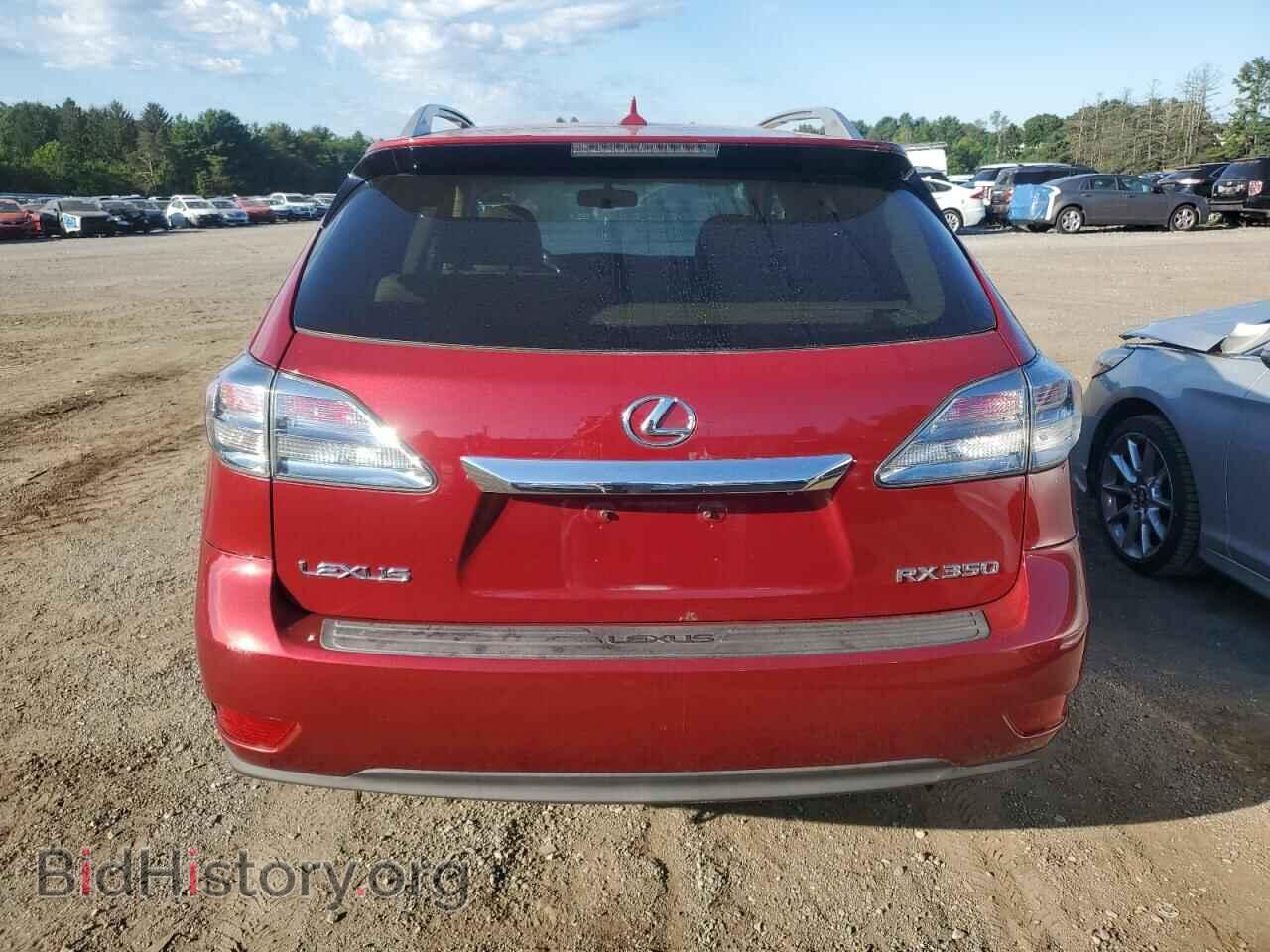2010 LEXUS RX350 - VIN: 2T2BK1BA1AC027094 - Фото 6