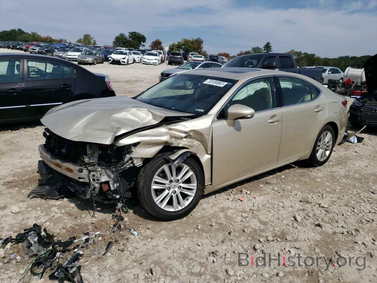 Photo JTHBK1GG4F2155187 - LEXUS ES350 2015