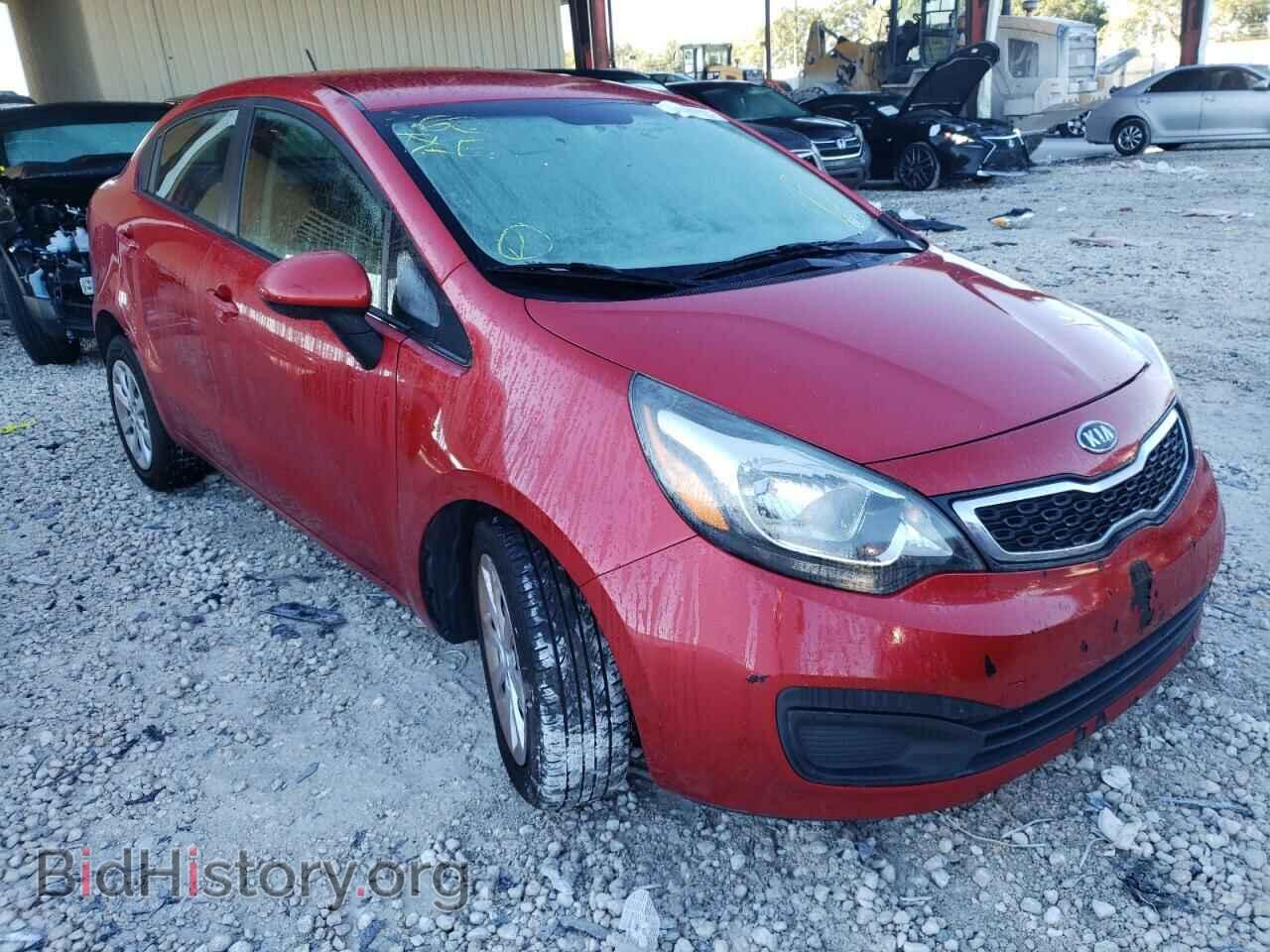 Фотография KNADN4A30D6116138 - KIA RIO 2013