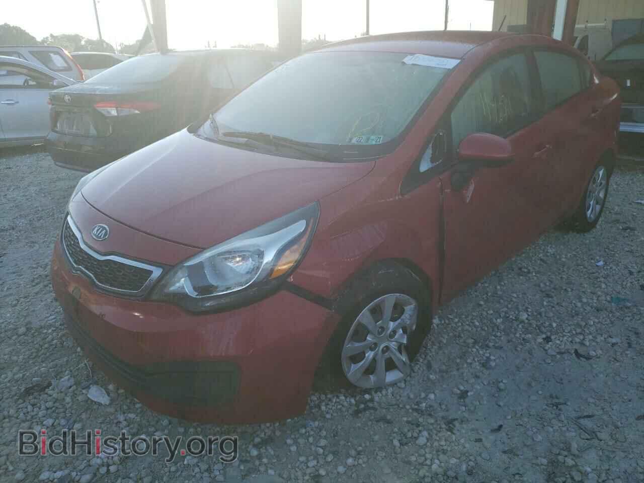 2013 KIA RIO - VIN: KNADN4A30D6116138 - Фото 2