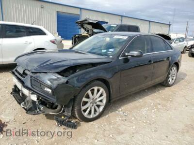 2013 Audi A4 A4 Premium, black — VIN WAUEFAFL0DN023828, Copart