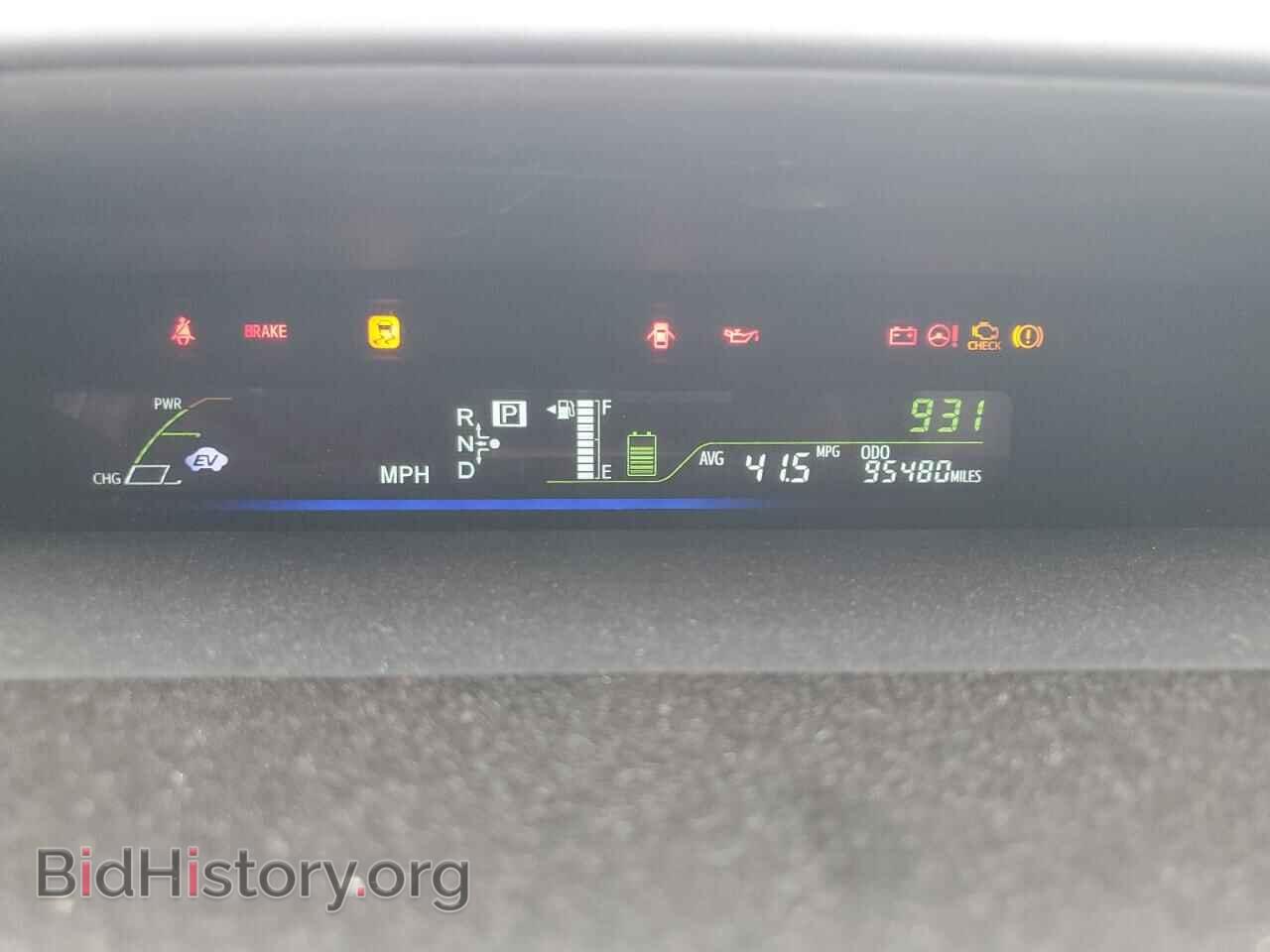 2013 TOYOTA PRIUS - VIN: JTDZN3EU8D3199244 - Фото 9