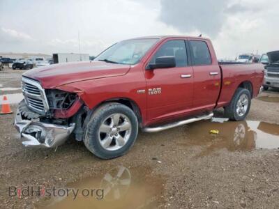 2013 RAM 1500 SLT, maroon — VIN 1C6RR6GT8DS573181, Copart