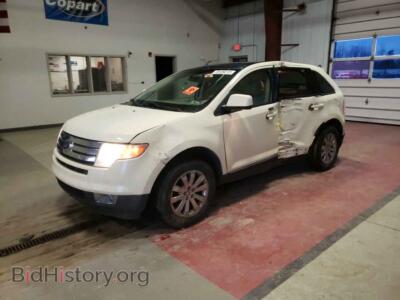 2007 Ford EDGE Edge SEL P, white — VIN 2FMDK49C07BA34167, Copart