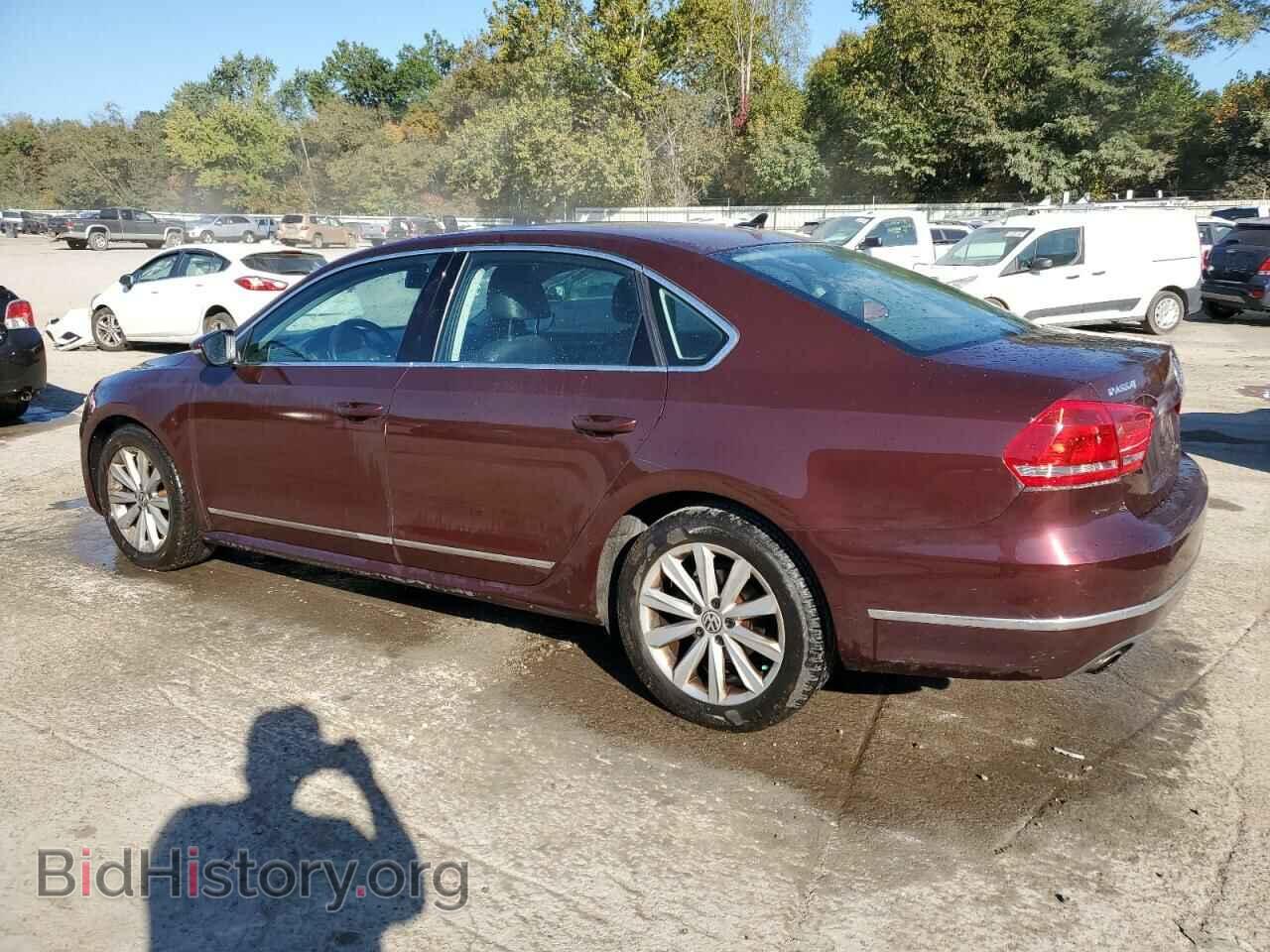 2012 VOLKSWAGEN PASSAT - VIN: 1VWCP7A32CC038565 - Фото 2