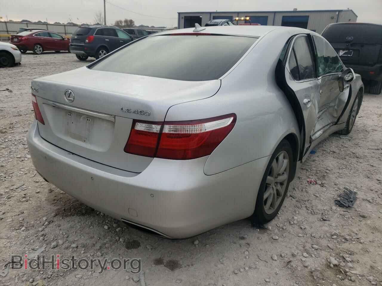 2008 LEXUS LS460 - VIN: JTHBL46F785067050 - Фото 4