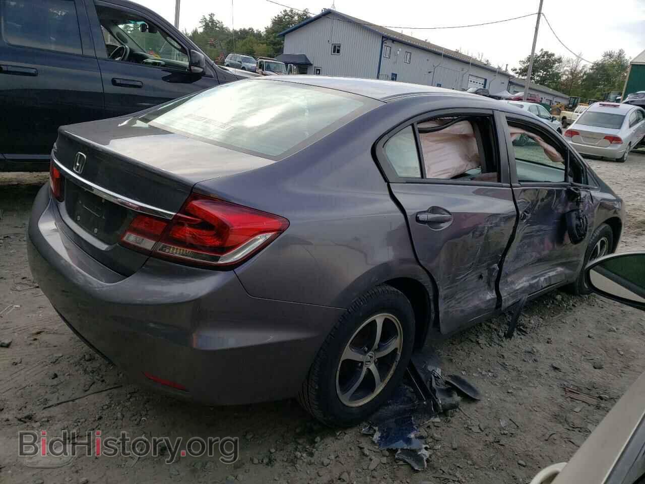 2015 HONDA CIVIC - VIN: 19XFB2F78FE100089 - Фото 3