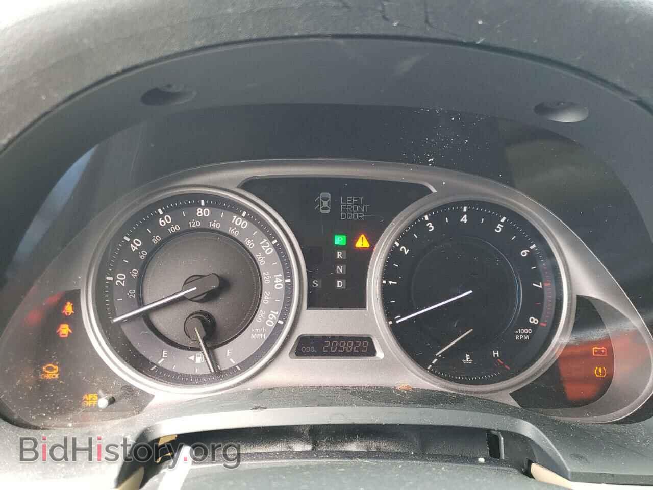2007 LEXUS IS - VIN: JTHCK262572008944 - Photo 9