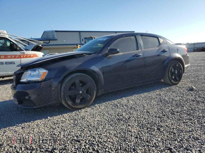 2013 Dodge AVENGER SE (VIN 1C3CDZAG2DN771462) — фото 1 из 14, Copart, повреждение: передняя часть