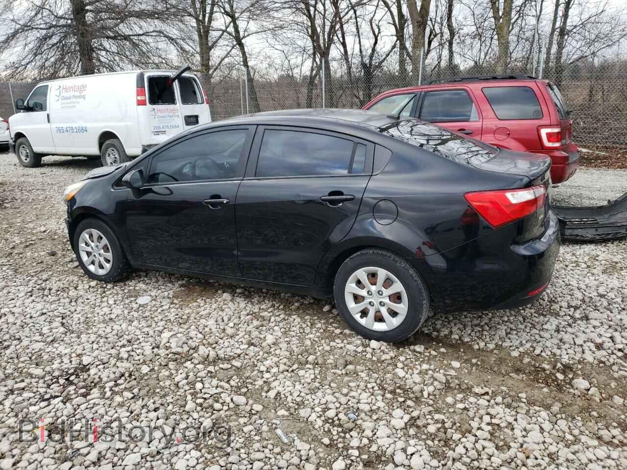 2014 KIA RIO - VIN: KNADM4A35E6356581 - Фото 2
