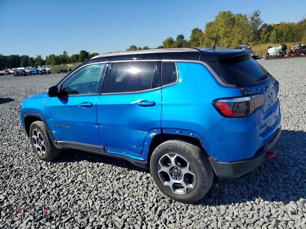 2022 JEEP COMPASS - VIN: 3C4NJDDB9NT105474 - Фото 2