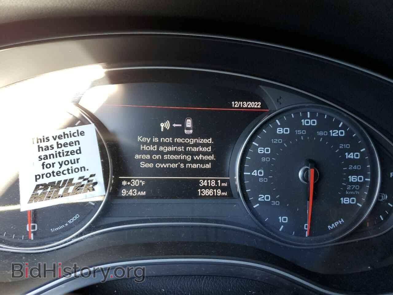 2012 AUDI A6 - VIN: WAUGGAFC8CN061960 - Фото 9