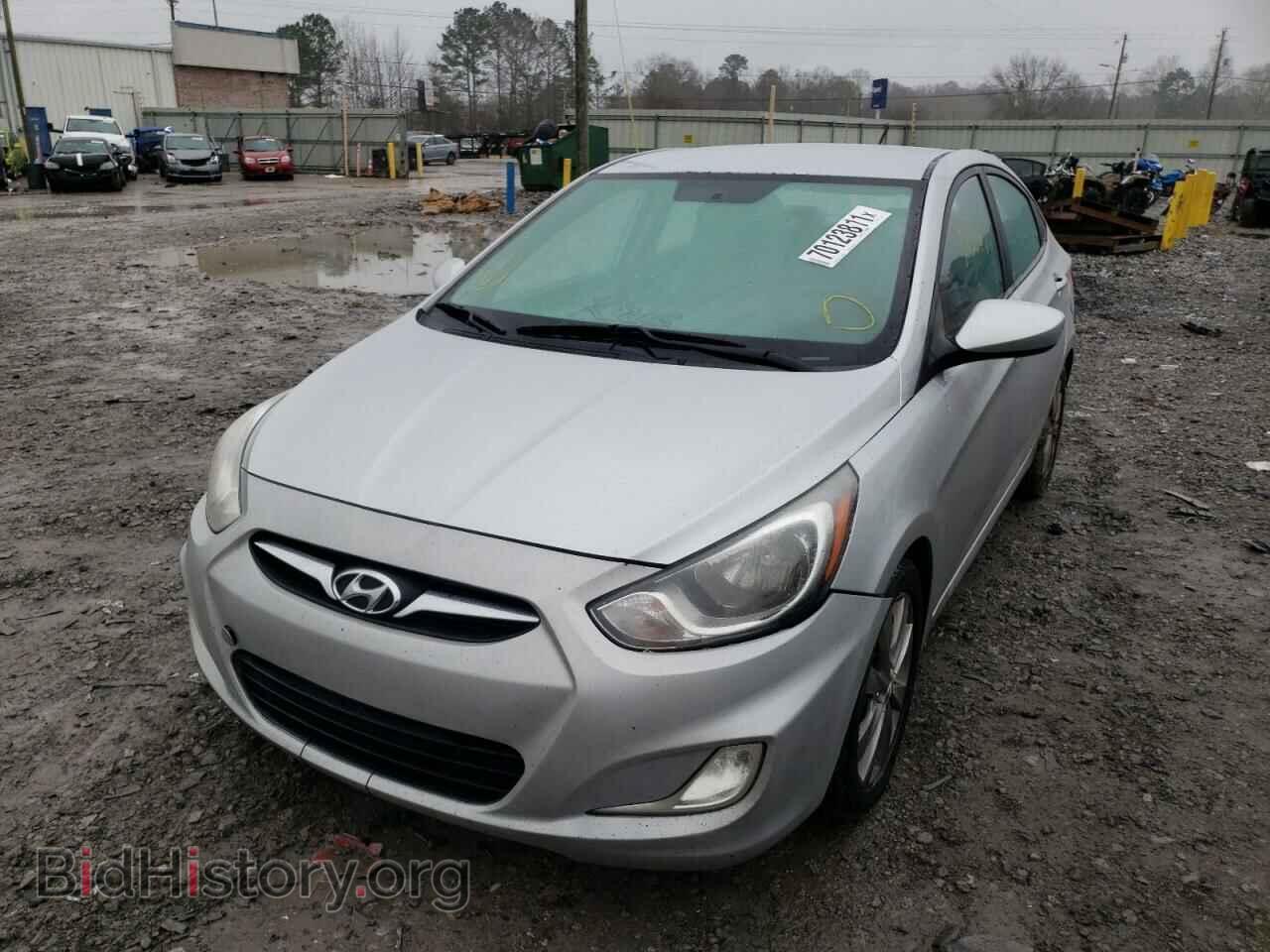2012 HYUNDAI ACCENT - VIN: KMHCU4AEXCU103986 - Фото 2