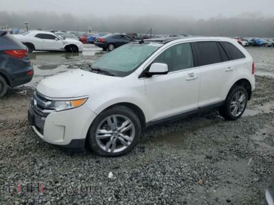 2011 Ford EDGE Edge Limit, white — VIN 2FMDK3KC3BBA67242, Copart