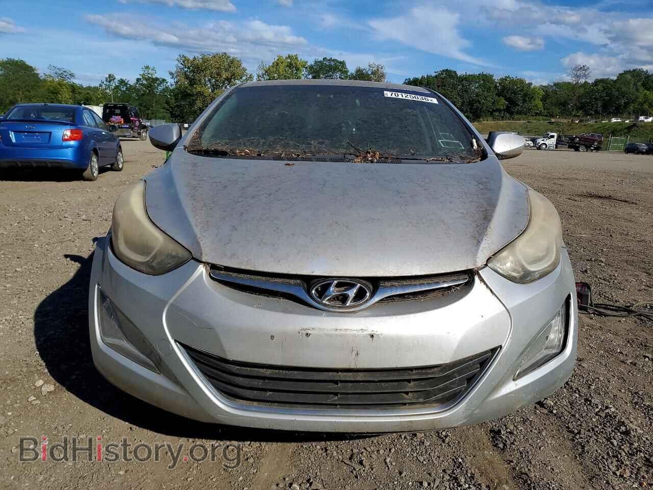 2014 HYUNDAI ELANTRA - VIN: KMHDH4AE2EU099024 - Фото 5