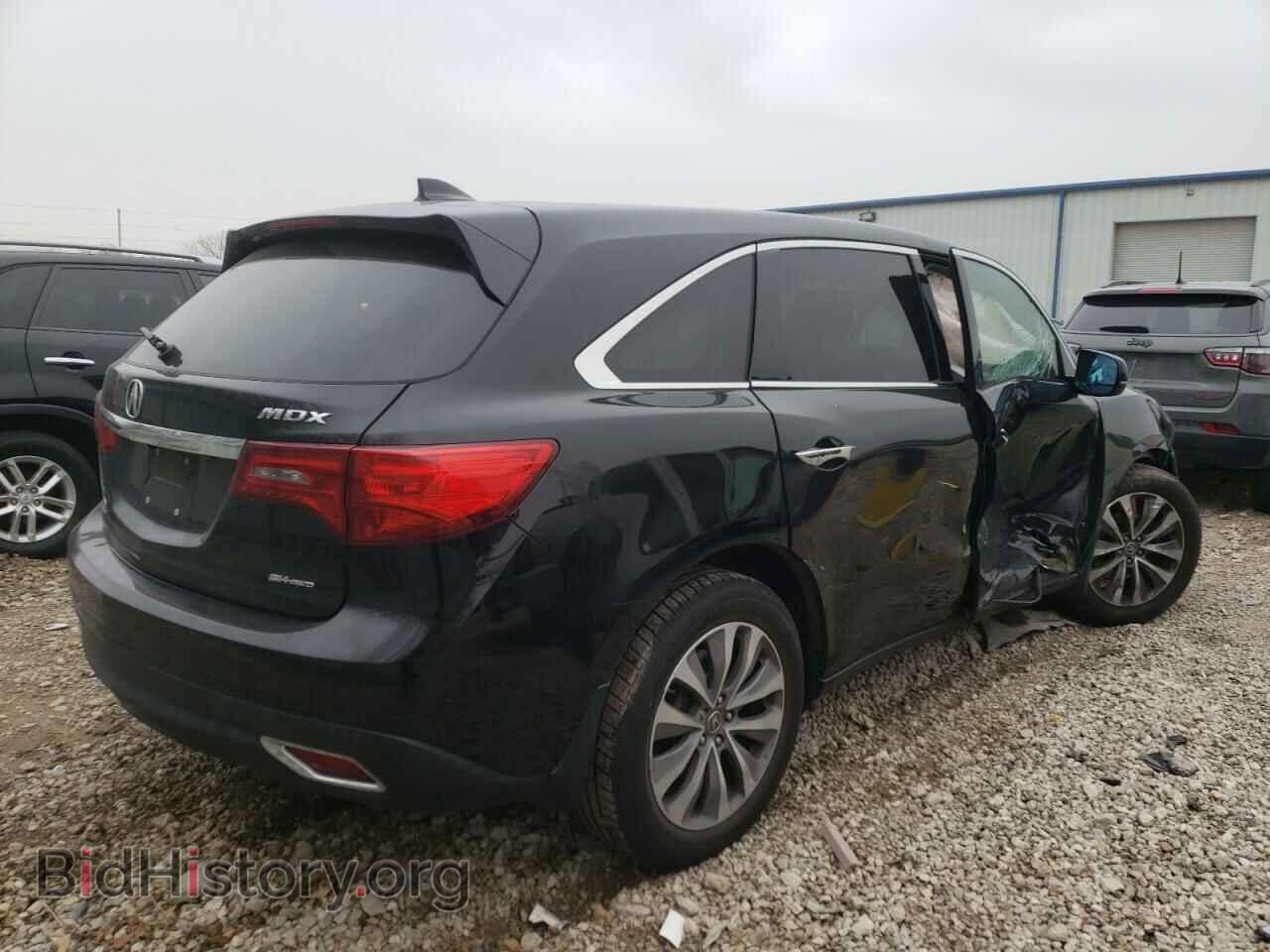 2014 ACURA MDX - VIN: 5FRYD4H60EB019744 - Фото 3