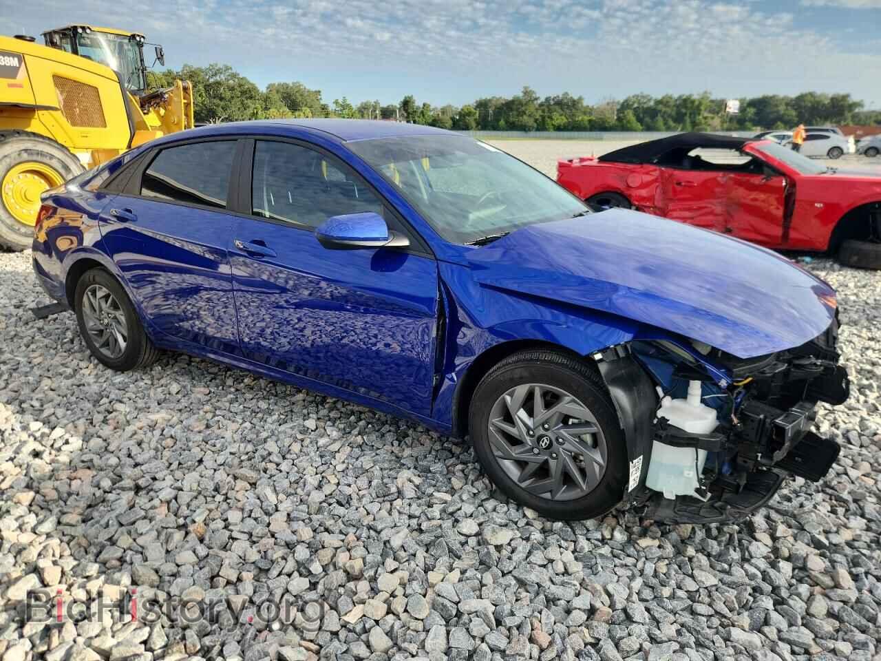 2024 HYUNDAI ELANTRA - VIN: KMHLM4DG9RU772417 - Фото 4