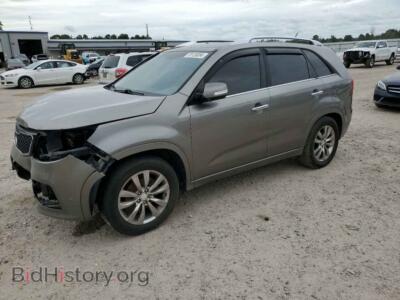 2013 Kia SORENTO SX, gray — VIN 5XYKW4A25DG390771, Copart