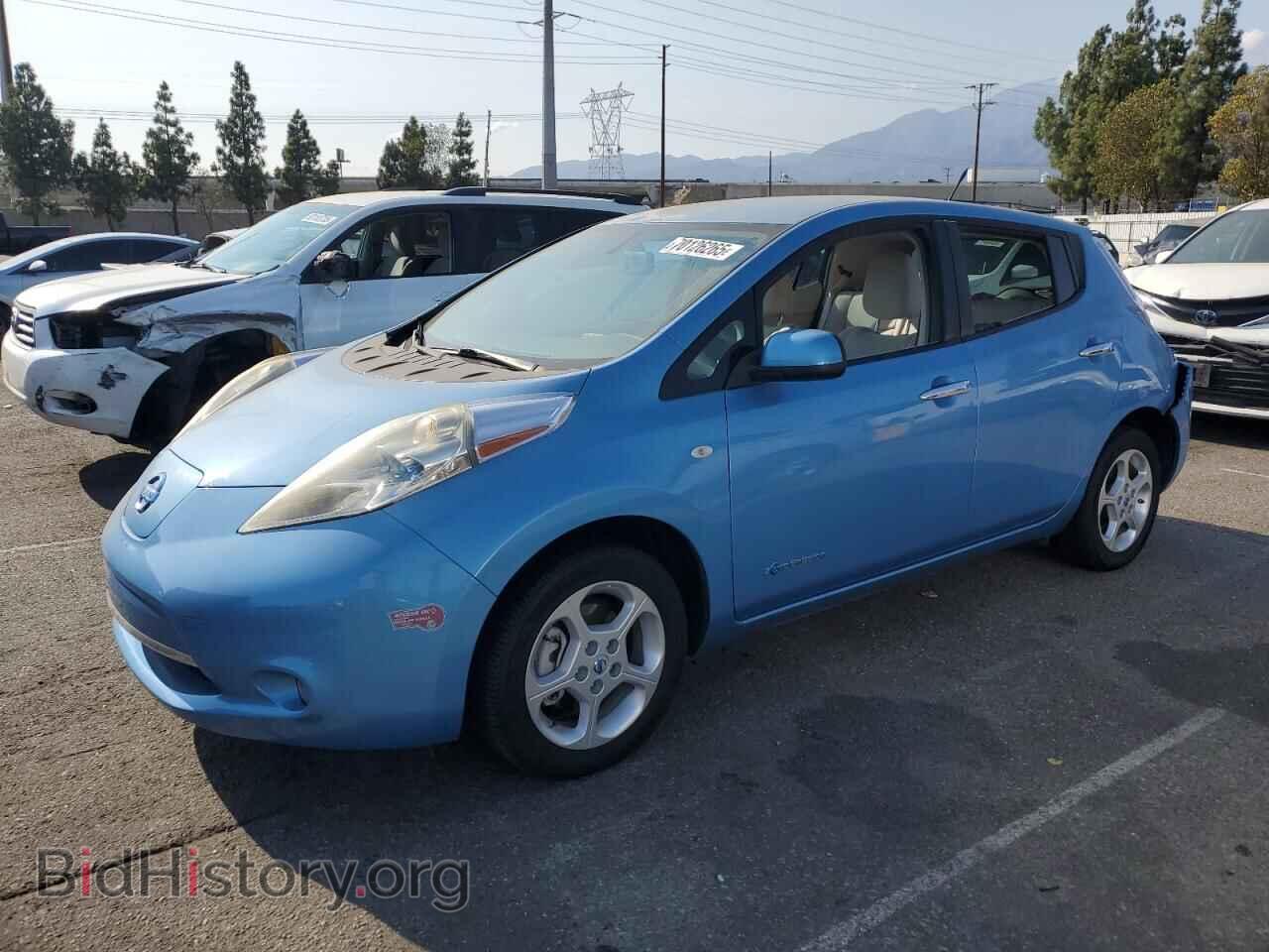Photo JN1AZ0CP9BT000604 - NISSAN LEAF 2011