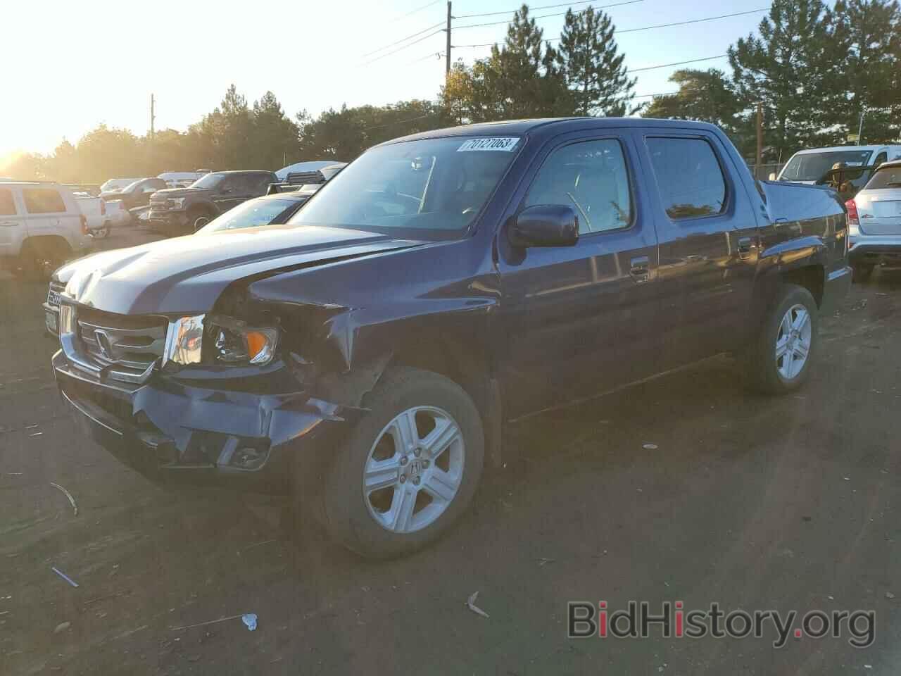 Photo 5FPYK1F56EB003216 - HONDA RIDGELINE 2014