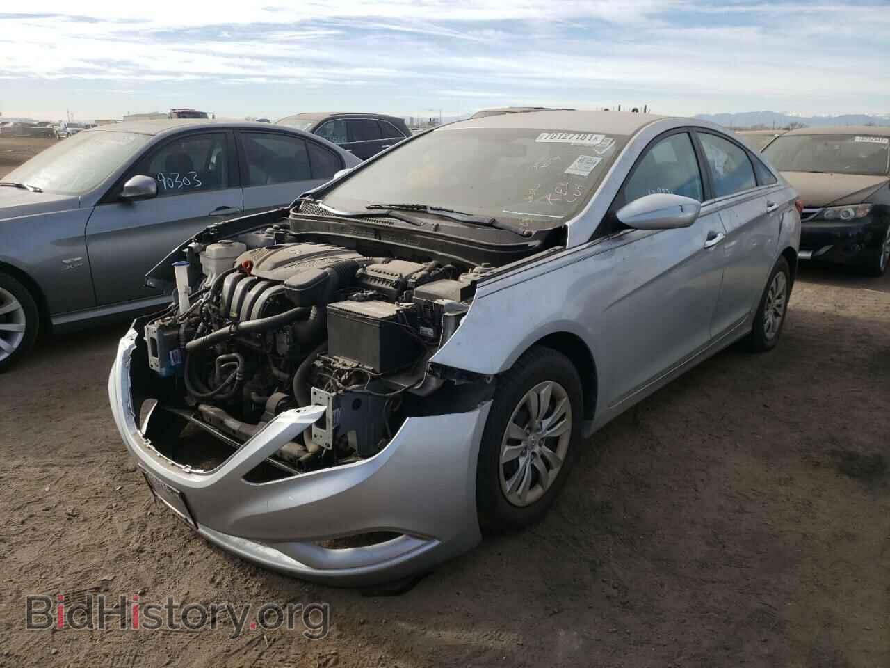2011 HYUNDAI SONATA - VIN: 5NPEB4AC5BH080157 - Фото 2
